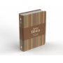Biblia RVR 1960 Compacta Letra Grande 11 puntos Símil Piel Andina Marrón Café
