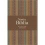 Biblia RVR 1960 Compacta Letra Grande 11 puntos Símil Piel Andina Marrón Café