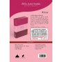 Biblia RVR 1960 Compacta Letra Grande 11 puntos Símil Piel Fucsia Rosado Rojo Granate con Cierre y Índice