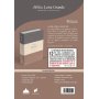 Biblia RVR 1960 Compacta Letra Grande 11 puntos Símil Piel Gris Beige Marrón