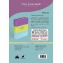 Biblia RVR 1960 Compacta Letra Grande 11 puntos Símil Piel Lila Verde Aguamarina con Cierre y Índice