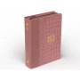 Biblia RVR 1960 Compacta Letra Grande 11 puntos Símil Piel Piel Rosa Oscuro con Cierre y Índice