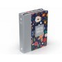 Biblia RVR 1960 Compacta Letra Grande 11 puntos Símil Piel plomo con Cierre y Índice