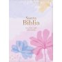 Biblia RVR 1960 Compacta Letra Grande 11 puntos Símil Piel Rosado Claro