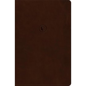 Biblia RVR 1960 de Estudio de César Vidal Café Símil Piel