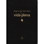 Biblia RVR 1960 de Estudio de la Vida Plena Piel Fabricada Negro