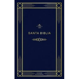 Biblia RVR 1960 Económica Azul Oscuro Rústica