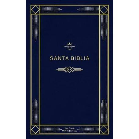 Biblia RVR 1960 Económica Azul Oscuro Rústica
